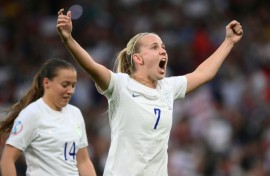 England striker Beth Mead was sidelined by an ACL injury