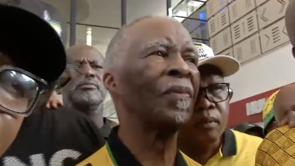 Former ANC president Thabo Mbeki.