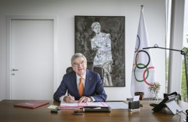 IOC President Thomas Bach tells AFP the future is bright for the Olympics 