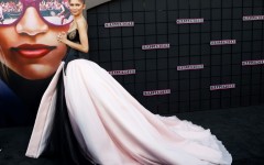 US actress Zendaya attends the Los Angeles premiere of 'Challengers'  on April 16, 2024