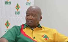 UDM leader Bantu Holomisa