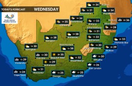 Weather Forecast - Wednesday, 21 February 2024