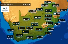 Weather forecast | Friday, 15 March 2024