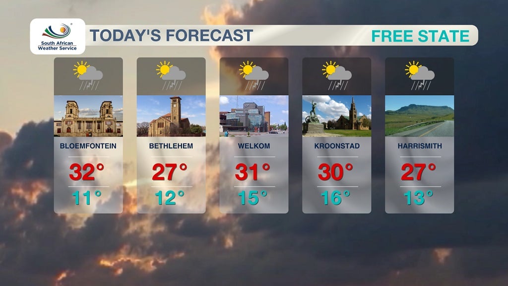 Weather Forecast Monday 11 November 2019 Enca