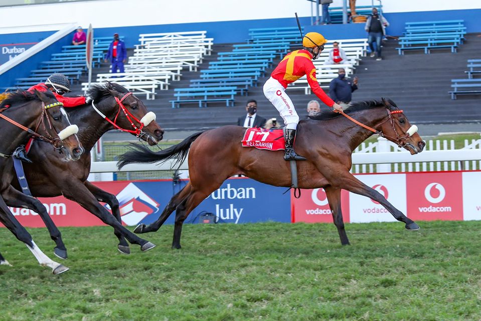 Belgarion Wins Durban July Enca