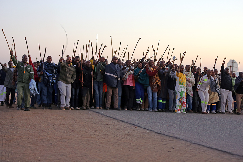 Image result for marikana strike pictures