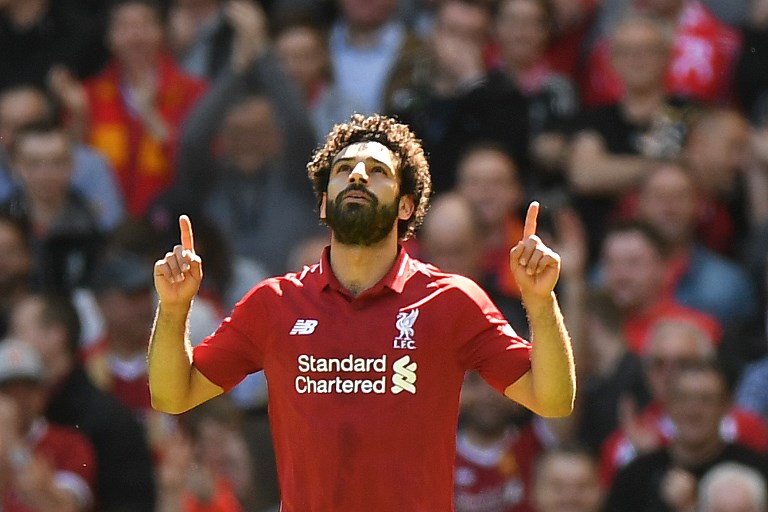 Liverpool S Mohamed Salah Sets Goal Record Enca https www enca com sport soccer liverpools mohamed salah sets goal record