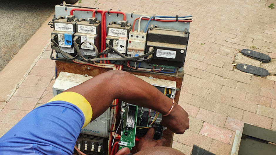 Parts of areas in Dainfern had their electricity switched off, because of illegal connections, bridged meters and tampered meters.