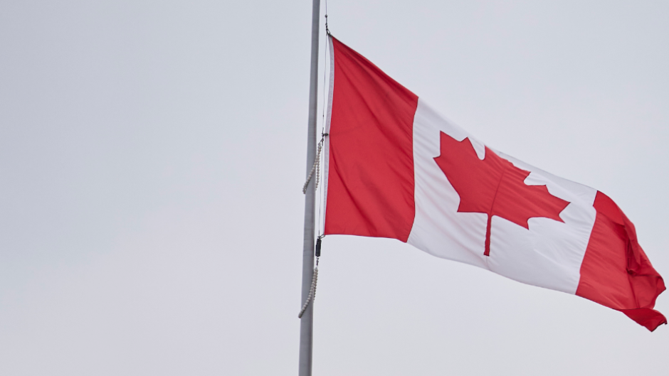 File: Canadian flag. Geoff Robins / AFP