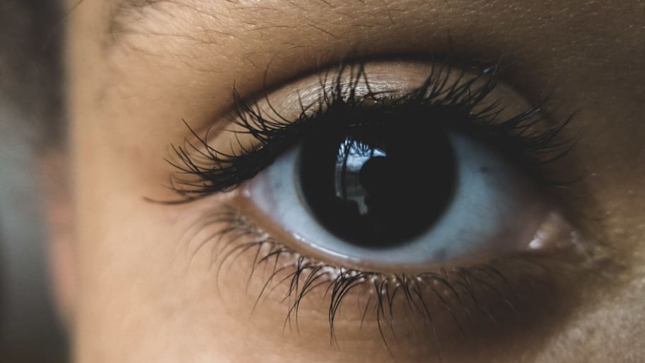 File image of a brown human eye