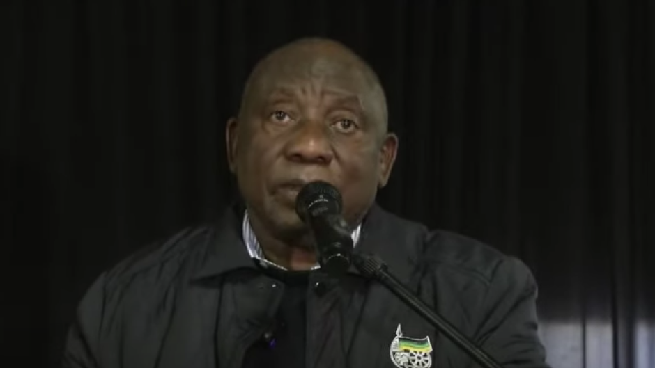 ANC president Cyril Ramaphosa