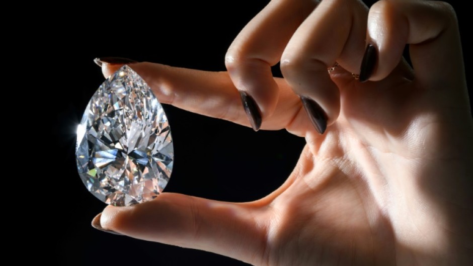 'The Rock' white diamond could fetch $20-30 million -- or more  