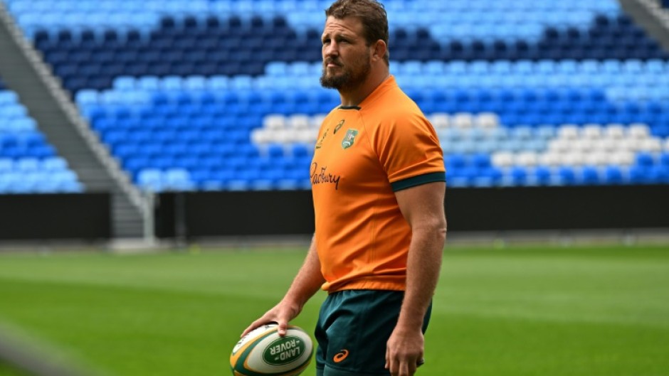 Australia captain James Slipper training in Sydney