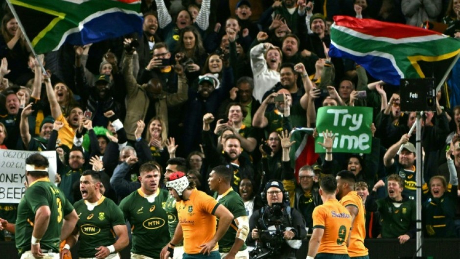 South Africa scored four tries in the 24-8 win over Australia  