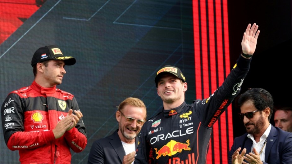 Max Verstappen celebrates a home win as his second title looms into view