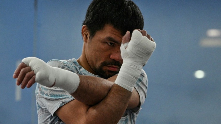 Manny Pacquiao ended his boxing career with a points defeat to Cuban Yordenis Ugas in August 2021 in Las Vegas