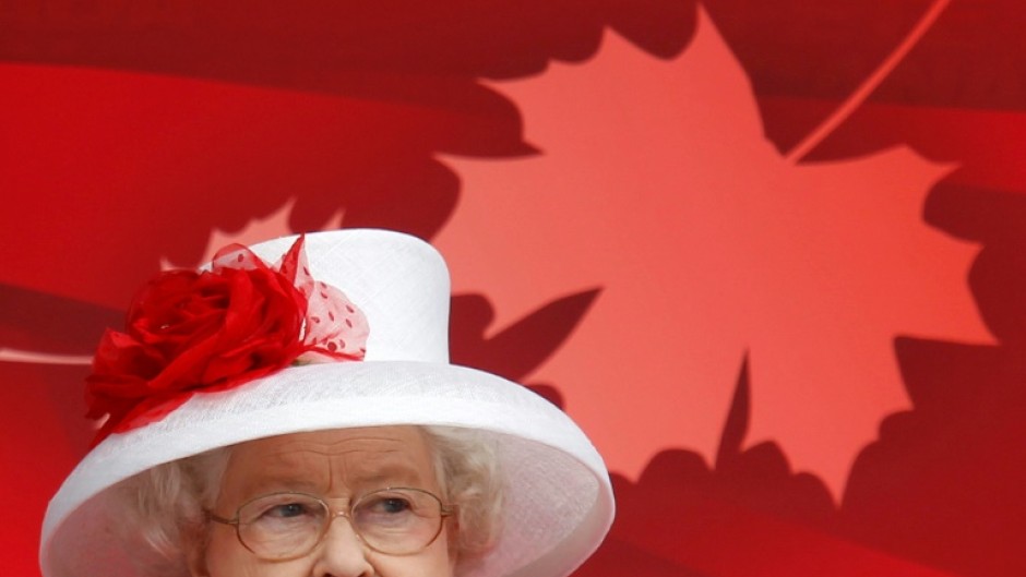 In this file photo taken in 2010, Queen Elizabeth II takes part in Canada Day celebrations in Ottawa, Ontario