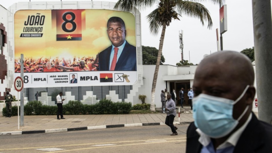 Lourenco's MPLA party scored its lowest-ever share of the vote since independence in 1975