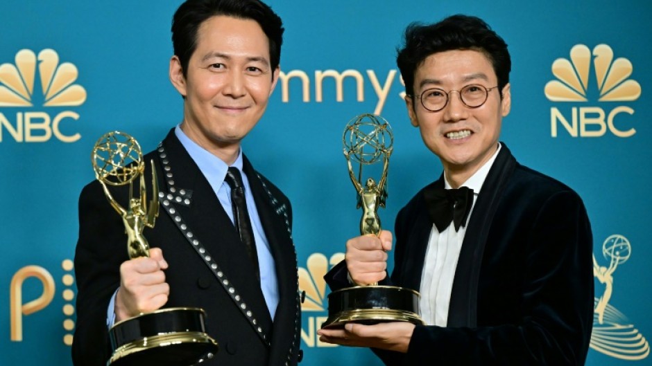 South Korean actor Lee Jung-jae and director Hwang Dong-hyuk won historic Emmys for 'Squid Game' 