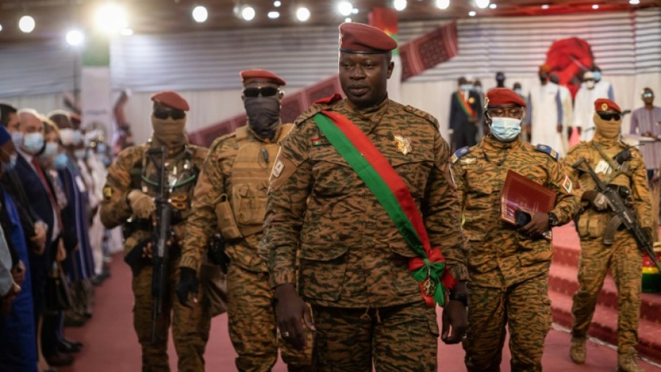 Damiba came to power in a January coup after overthrowing Burkina's elected president