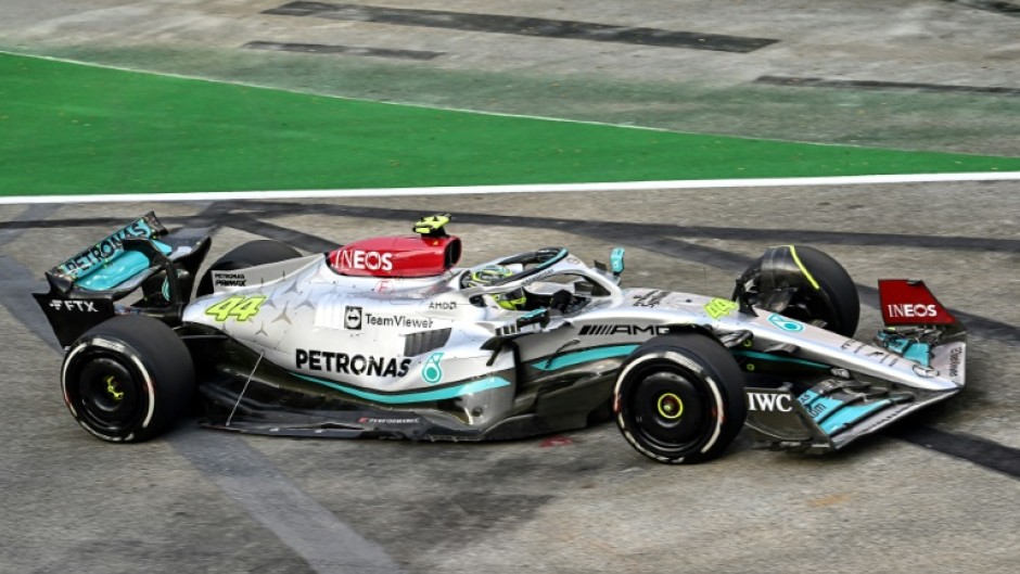 Lewis Hamilton topped the timesheets in first practice in Singapore