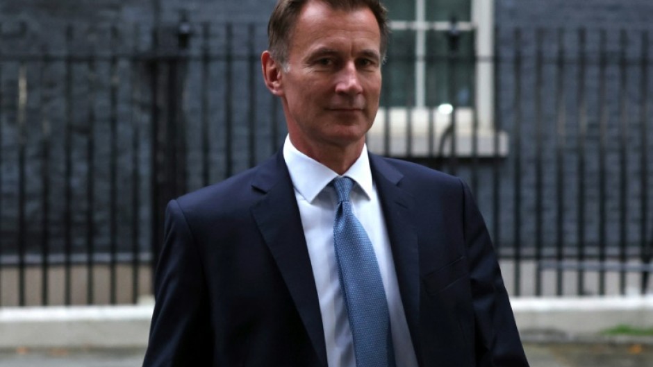 UK PM Liz Truss appointed the Tory centrist Jeremy Hunt as finance minister