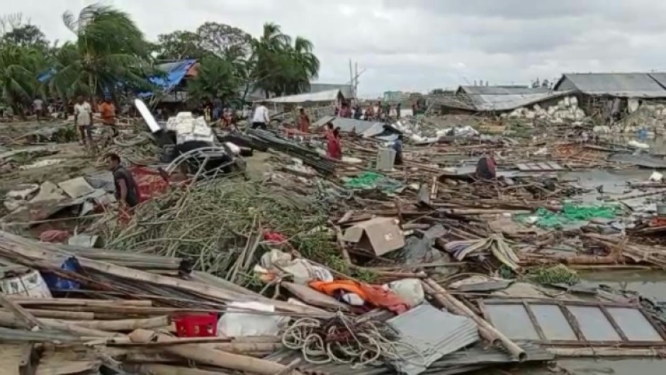 Cyclone Sitrang leaves trail of destruction in Bangladesh