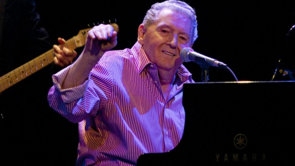 Jerry Lee Lewis performs on his 75th birthday at the Fox Theatre on September 25, 2010 in Pomona, California