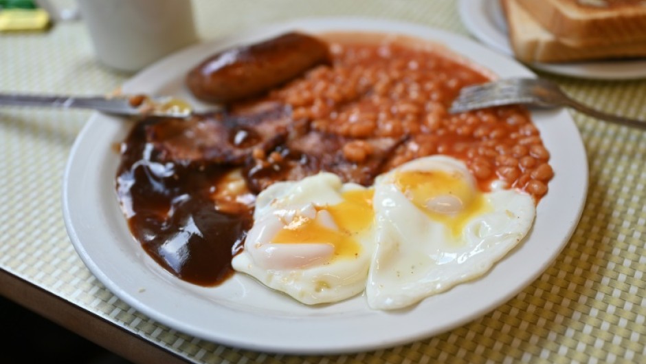 Burned by inflation: the price of ingredients for a full English breakfast has soared