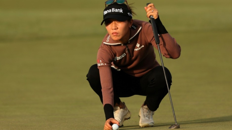 New Zealand's Lydia Ko has a five shot lead at the LPGA's Tour Championship in Naples,Florida.