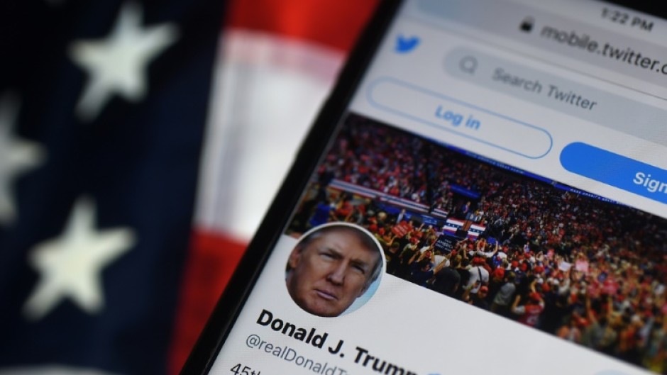 Former US president Donald Trump had more than 88 million Twitter followers when his account was banned