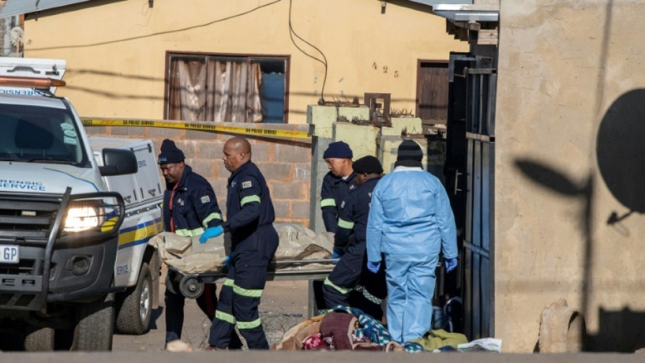 Crime wave: 14 people were killed in a shootout in a Soweto bar in July