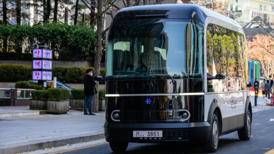 The new vehicle has rounded edges along with large windows that make it appear more like a toy than a technological breakthrough