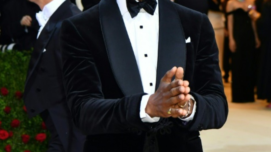 Jon Batiste arrives for the 2022 Met Gala at the Metropolitan Museum of Art on May 2, 2022, in New York