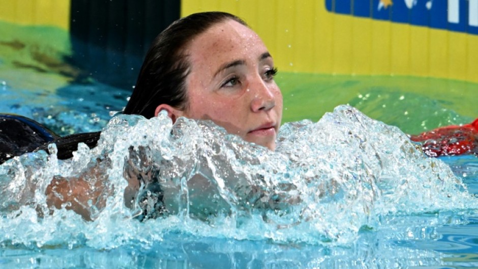 Australia's Lani Pallister won the 400-800m freestyle double at the World Short Court Championships in Melbourne