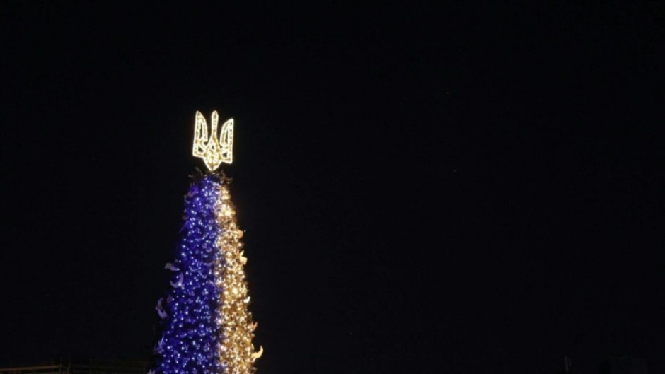 Russia won't 'steal' Christmas: Kyiv mayor unveils festive tree