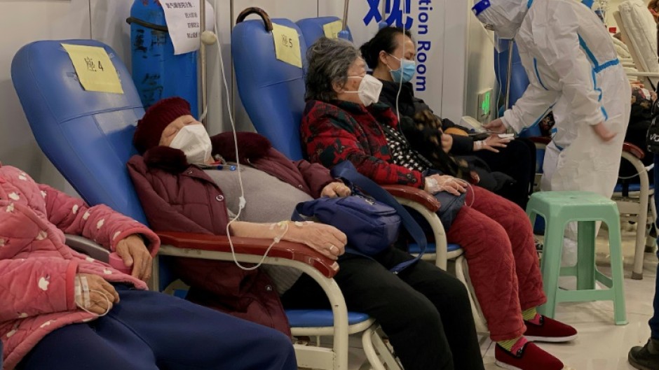 The elderly have been hit particularly hard by China's latest Covid wave