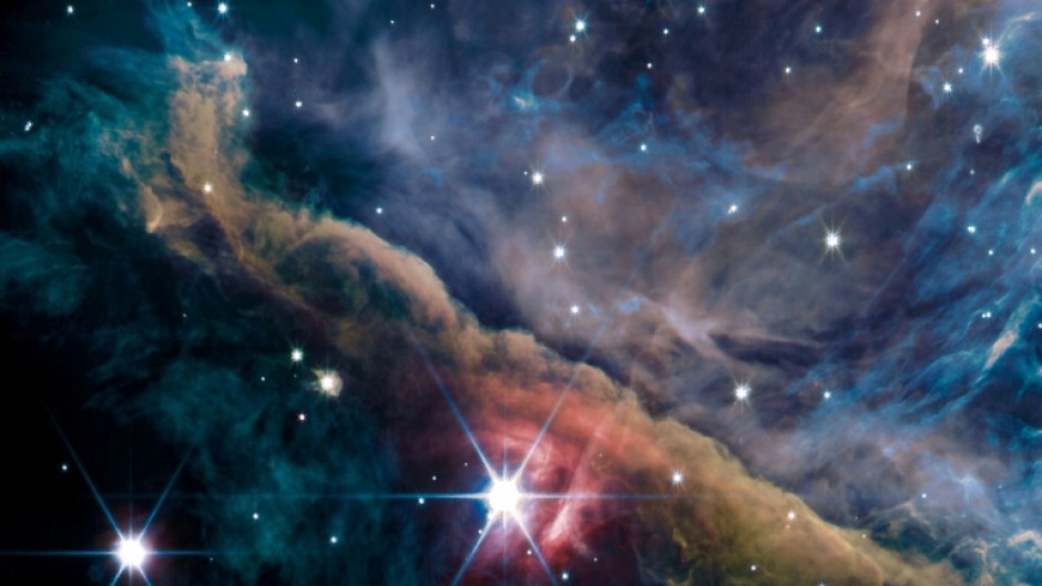 The inner region of the Orion Nebula as seen by the James Webb Space Telescope