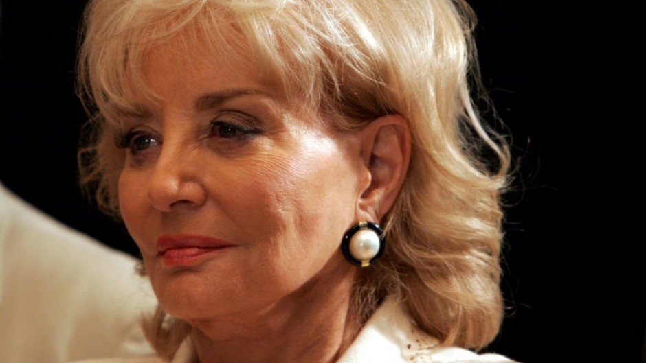 Barbara Walters, seen here in 2007, was a pioneer who became the first woman to host an evening news program in the US