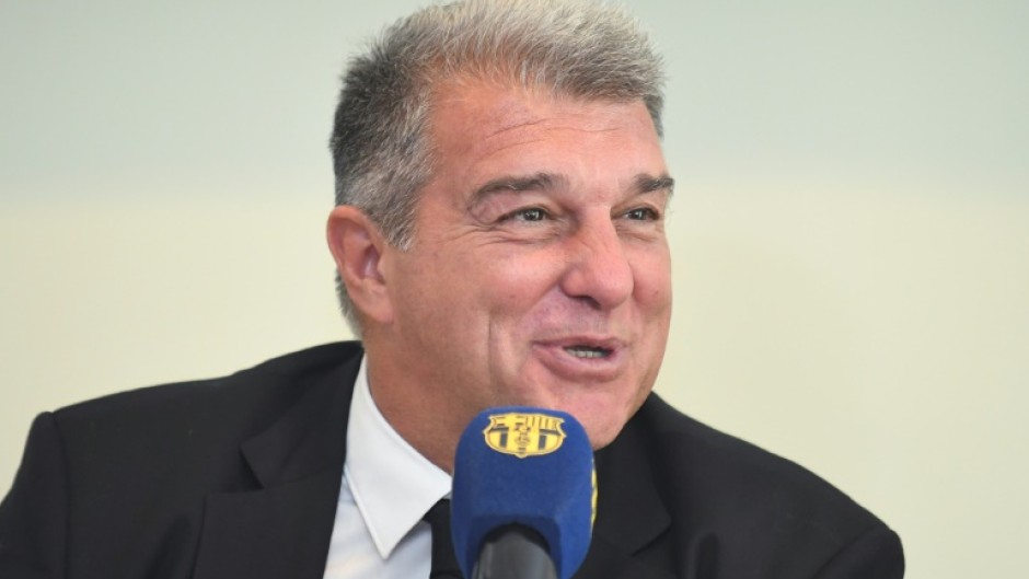 Joan Laporta believes a Super League featuring his club Barcelona could be operational from 2025