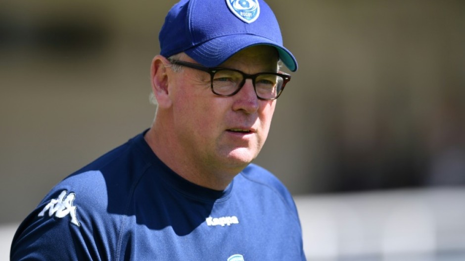 Rugby World Cup-winning coach Jake White pictured during his stint with French club Montpellier.