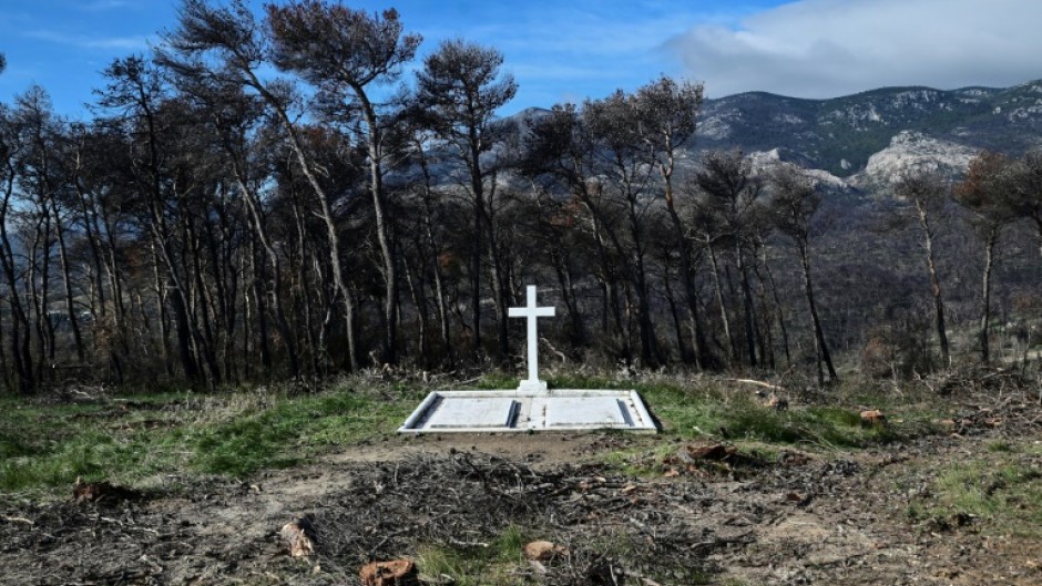 Constantine's body was laid to rest in the royal tombs in Tatoi