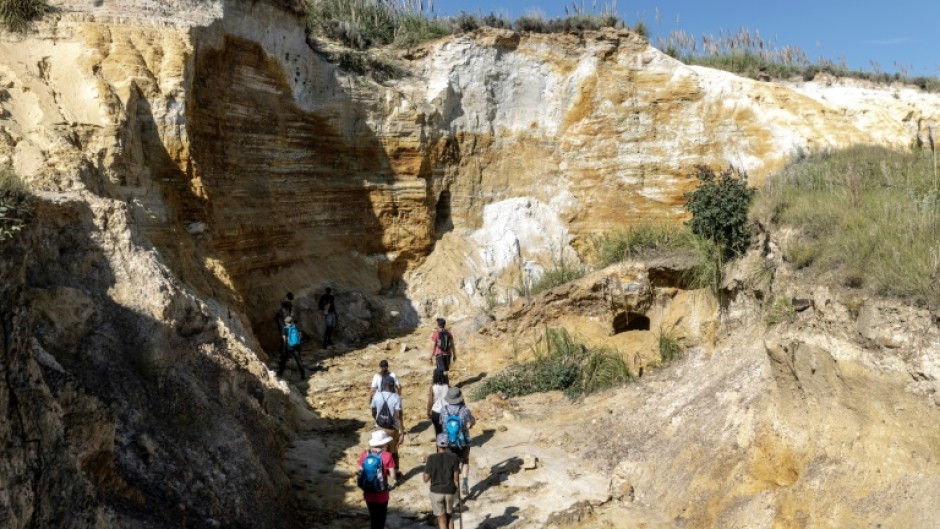 Ochre cliffs: The legacy of a century of plundering the earth for gold