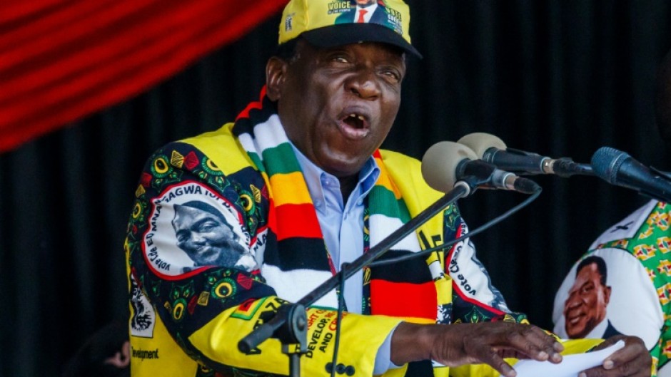 President Emmerson Mnangagwa, speaking at a 2018 campaign rally