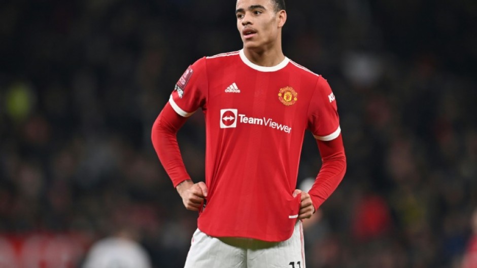 Manchester United forward Mason Greenwood 