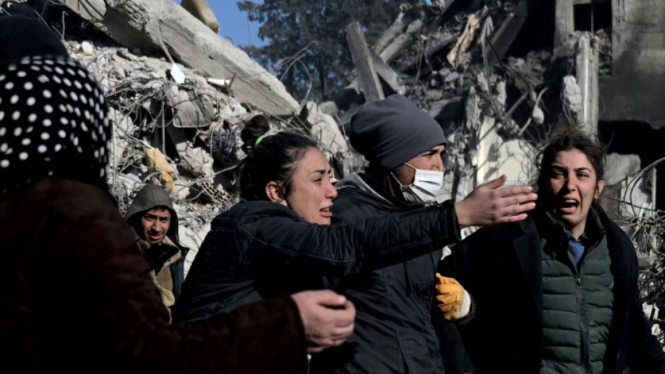 Anguished Turkish families are still identifying the dead from Monday's quake