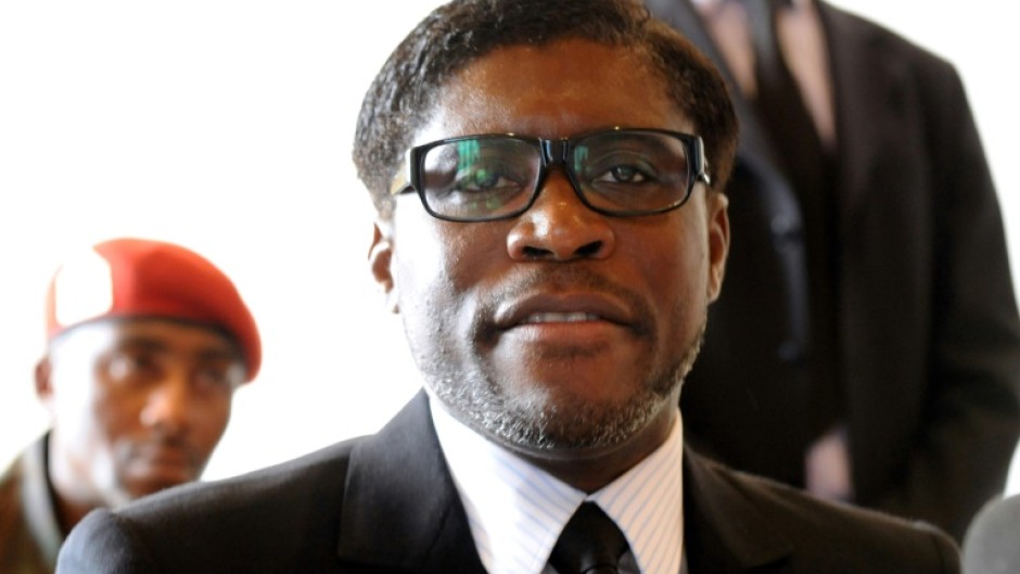 East Guinea's vice president, Teodoro (aka Teodorin) Nguema Obiang Mangue, pictured in 2012