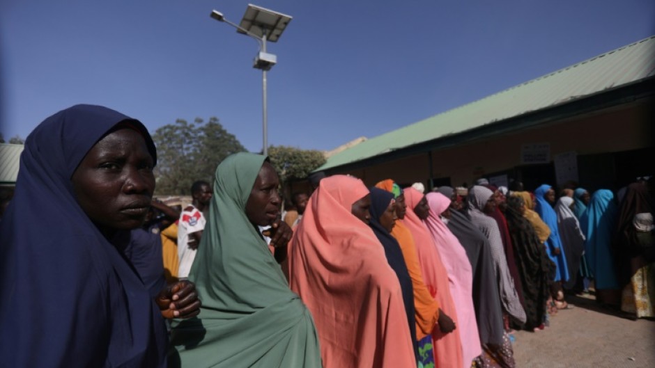 Voters came out in Kano, the country's second largest city