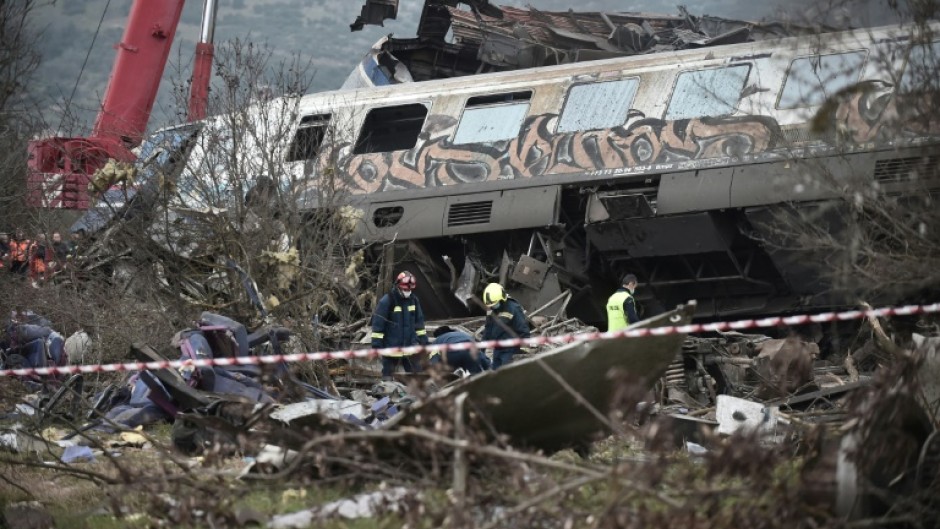 More than 30 people have died after a train collision near the Greek city of Larissa, authorities said