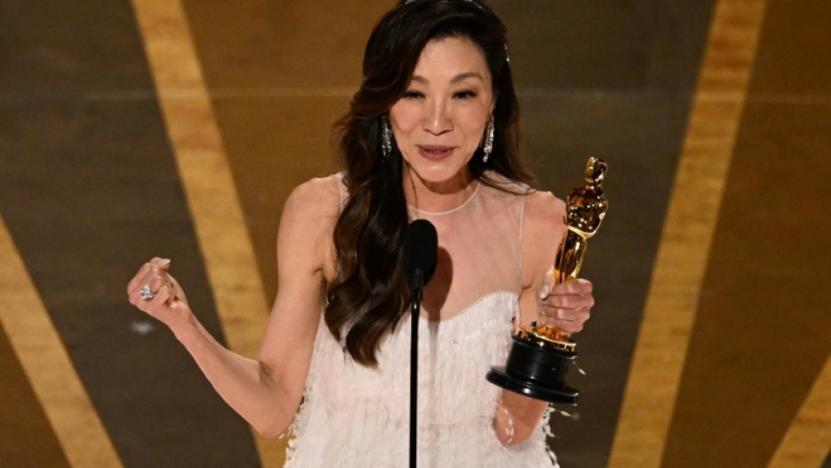 Michelle Yeoh made history by becoming the first Asian to win the best actress Oscar